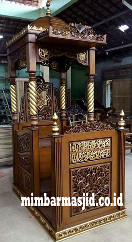 Jual Mimbar Masjid Ukiran Jepara