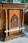 Mimbar Podium Masjid Minimalis Murah